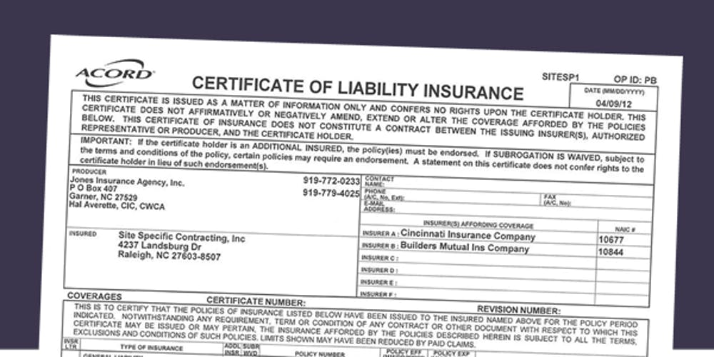 Getting to Know Your Business Insurance Certificate Coterie Insurance