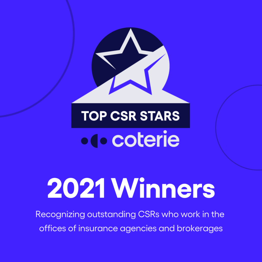 Coterie Launches Top CSR Star Award Program Coterie