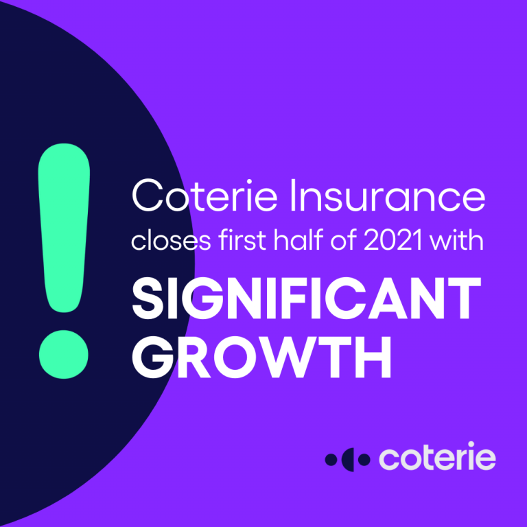 Coterie Insurance Closes First Half of 2021 with Significant Growth, Becoming Key Player among ...