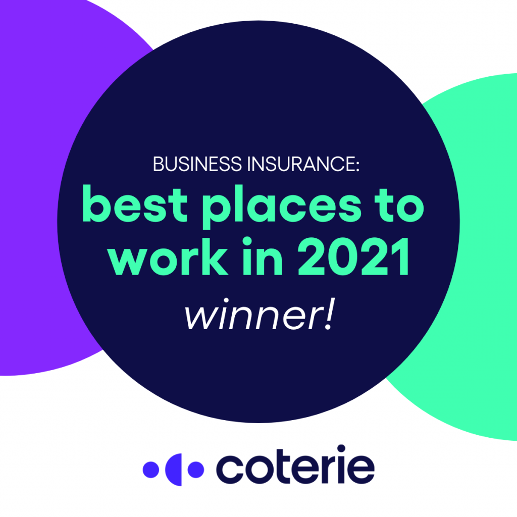 Coterie Insurance Named in Business Insurance’s Annual Best Places to