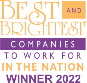 Best and Brightest Companies to work for in the nation - winner 2022