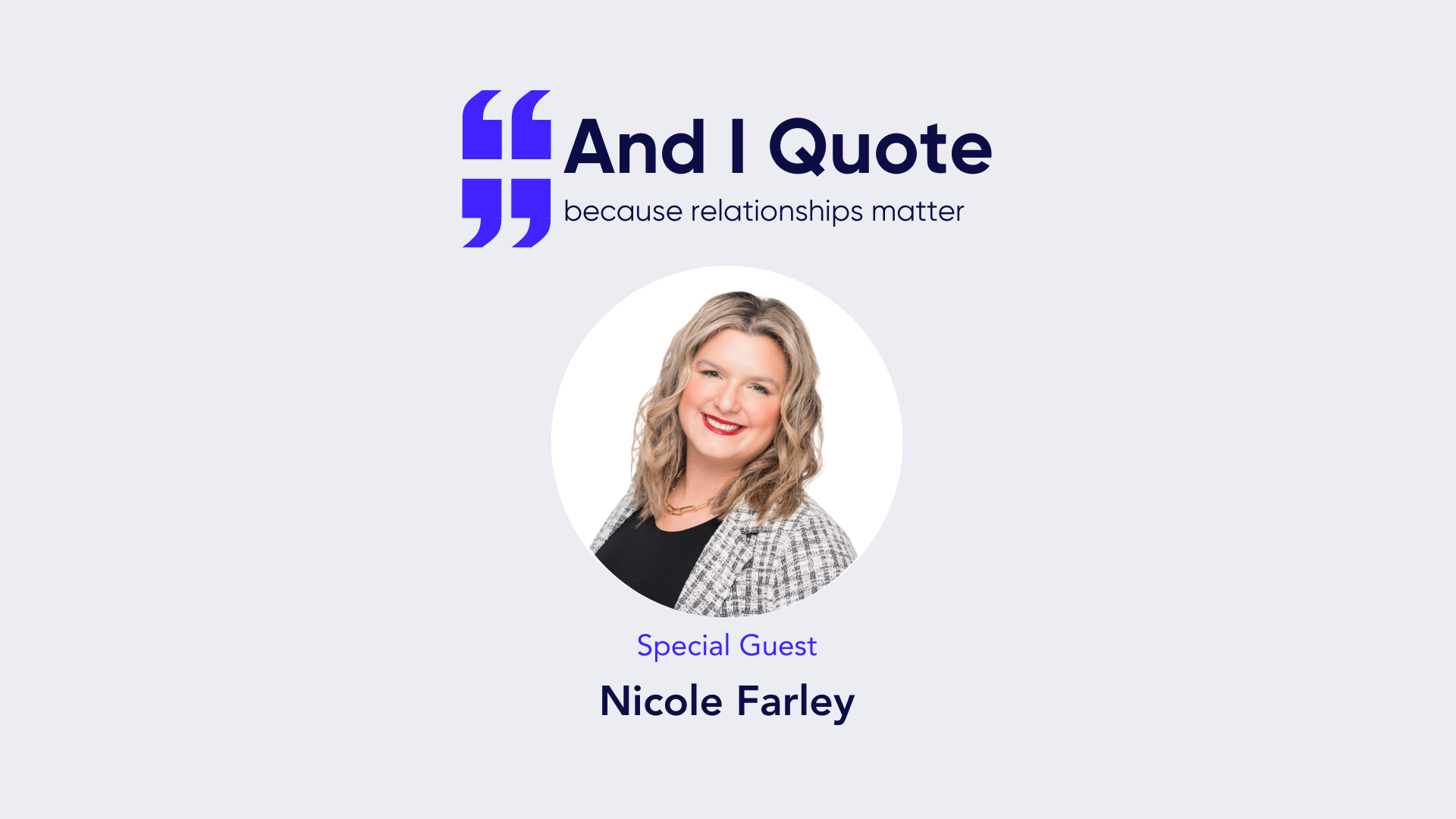 Nicole Farley of Bold Penguin joins Coterie on their podcast, And I Quote