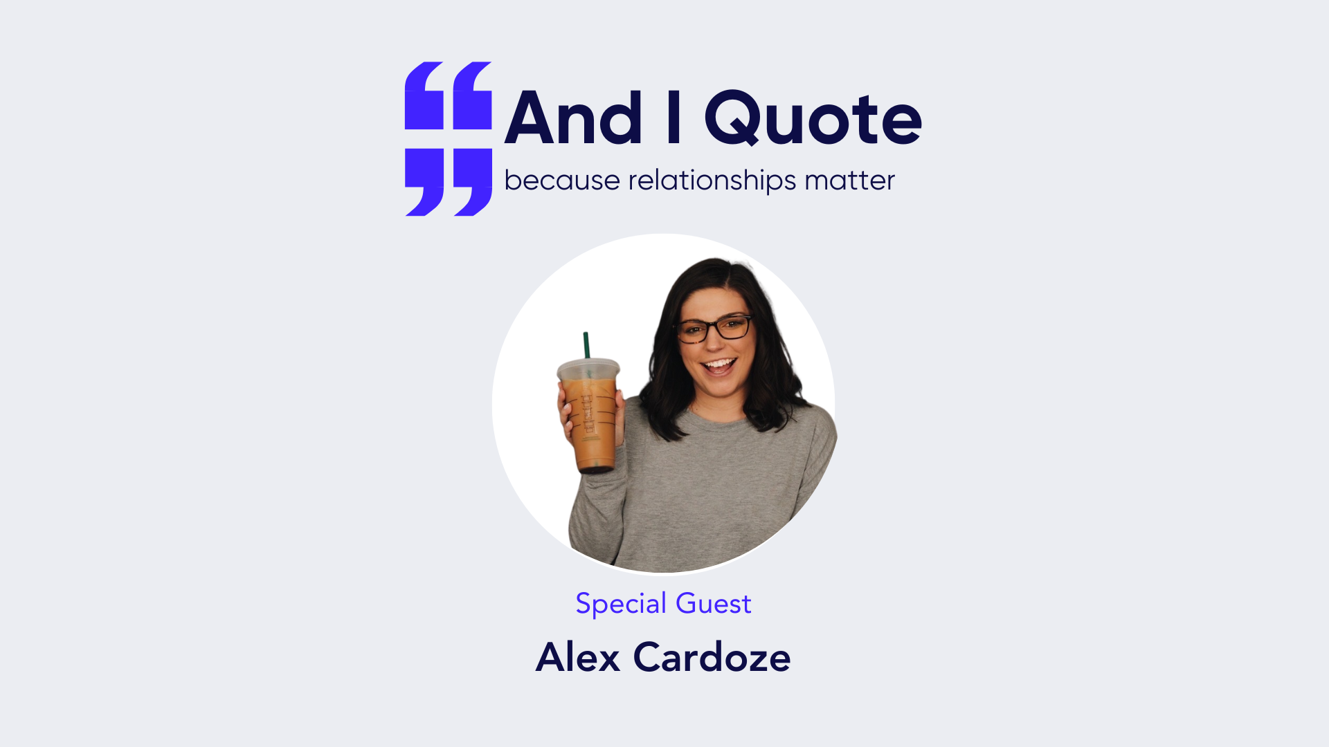 Alex Cardoze on Coterie's And I Quote Podcast talking about Marketing in the Insurance space