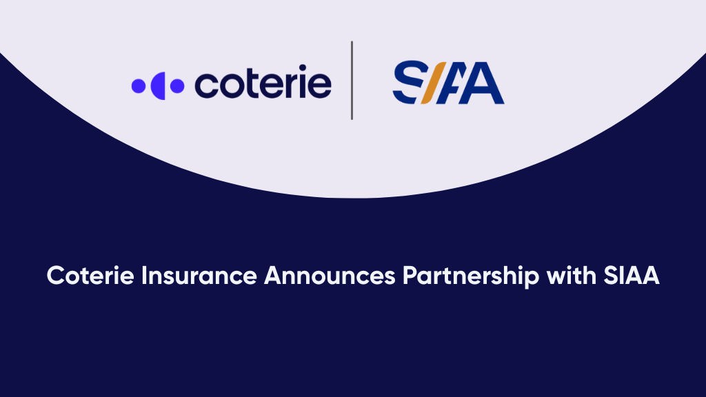Coterie and SIAA